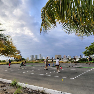 Conoce las nuevas canchas de pickleball